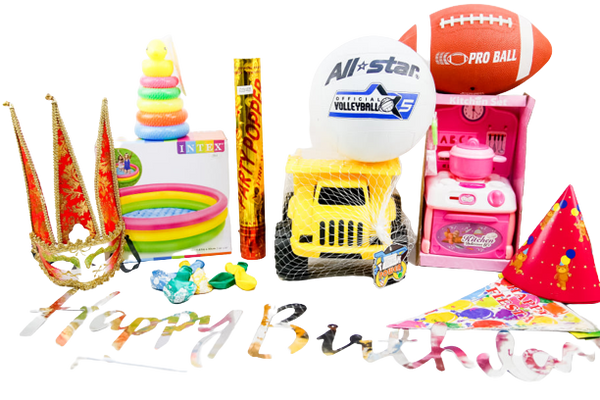 Party Needs, Toys and Event Supplies
