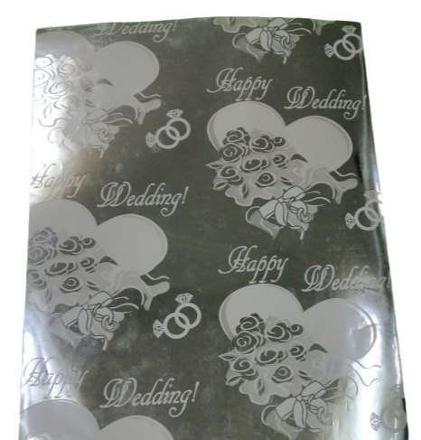 Foil Wedding Wrapping Paper Pack of 20 Tutuban Center TutuBuy