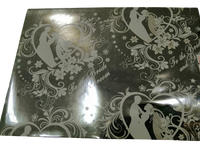 Foil Wedding Wrapping Paper (Pack of 20)