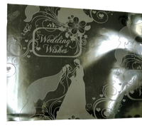 Foil Wedding Wrapping Paper (Pack of 20)