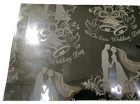 Foil Wedding Wrapping Paper (Pack of 20)
