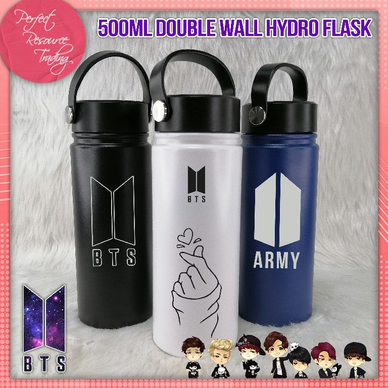 BTS Hydro Vacuum Flask (500ml) Tutuban Center TutuBuy