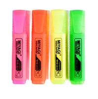 Miyagi 4pc. Highlighter Pack (Fluorescent Colors)