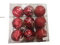 Christmas Balls #7512 (Pack of 9)