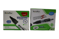FlexOffice Black Marker (Box of 12)