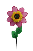 Fabric Pinwheel Flower