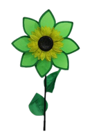 Fabric Pinwheel Flower