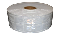 PVC Tape Reflector Roll with Square Design