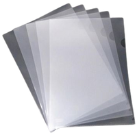 L-Type Clear Folders (Pack of 12)