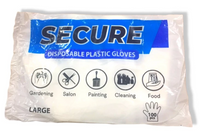 
              Disposable Plastic Gloves (Box of 100)
            