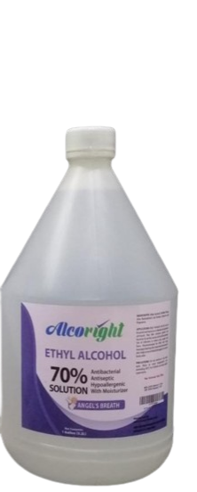 Alcoright Alcohol 70% Solution (1 Gallon)
