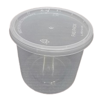 Round Microwaveable Tub (Pack of 10)