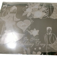Foil Wedding Wrapping Paper (Pack of 20)