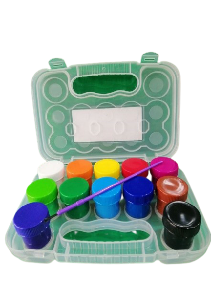 Poster Paint Set with Brush