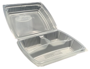 Clear Microwaveable Food Container (Pack of 50)