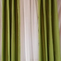 Linen Dyed Curtain Set
