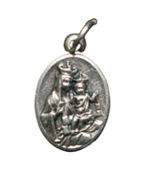 
              Virgin of Carmel Sacred Heart Italy Medal #368 (Minimum of 2 Pieces)
            