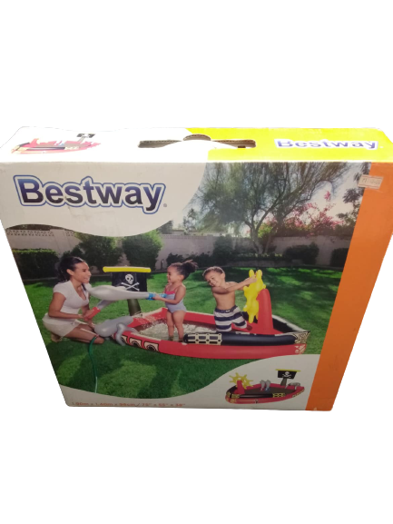 Inflatable Swimming Pool (Pirate Boat)