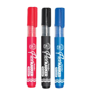 Flex Marker Permanent (Pack of 3)