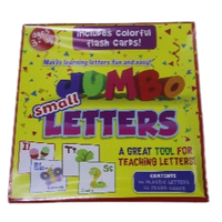 Jumbo Letters with Flash Card