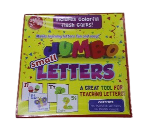 Jumbo Letters with Flash Card