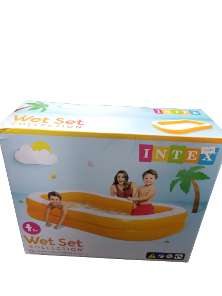 3+Inflatable Swimming Wet Set Collection (Plain Orange)| Tutuban Center ...