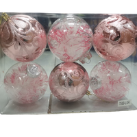 Christmas Balls #7589 (Pack of 6)