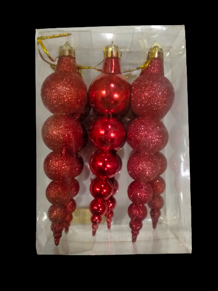 Christmas Icicle Décor (6-in-1 Pack)