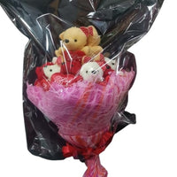 Assorted Teddy Bear Bouquet
