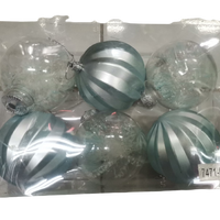 Christmas Balls #7471 (Pack of 6)