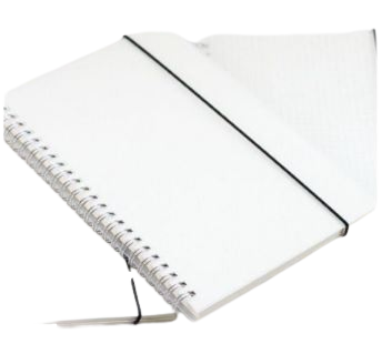 Notebook with Garter