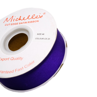 Cut Edge Satin Ribbon (Minimum of 3 Rolls)