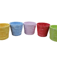 Colored Ceramic Vase