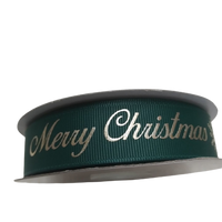 Christmas Ribbon - Merry Christmas Print