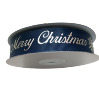 Christmas Ribbon - Merry Christmas Print