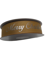 
              Christmas Ribbon - Merry Christmas Print
            