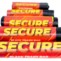 Black Trash Bag (Minimum of 5 Rolls)