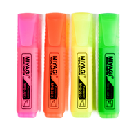 Miyagi 4pc. Highlighter Pack (Fluorescent Colors)
