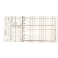 Time Card (Pack of 50)