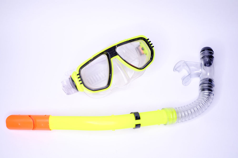 Swimming Goggles with Oxygen Tube