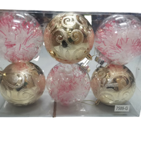 Christmas Balls #7589 (Pack of 6)