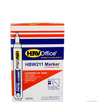 HBW Permanent Marker (Box of 12)