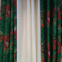 3 in 1 Christmas Curtains
