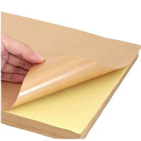 Kraft Sticker Paper (Pack of 100)