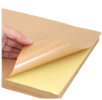 Kraft Sticker Paper (Pack of 100)
