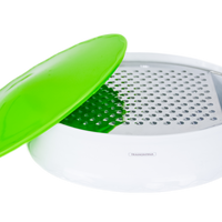 Agile Oval Grater (Green/White)