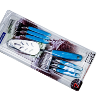 7pc. Cake and Pie Set (Blue)
