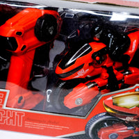 Motorcycle Fire Knight Red