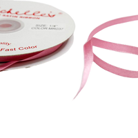 Double Edge Satin Ribbons (Minimum of 3 Rolls)