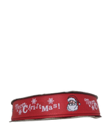 
              Christmas Ribbon - Merry Christmas Santa
            